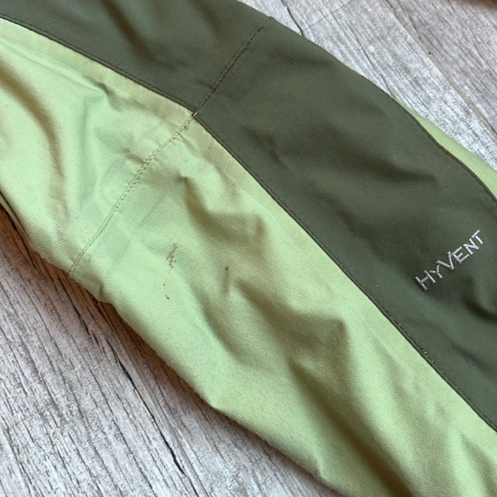 The North‎ Face Green & Gray HyVent Jacket Women’s X Small - Picture 6 of 15
